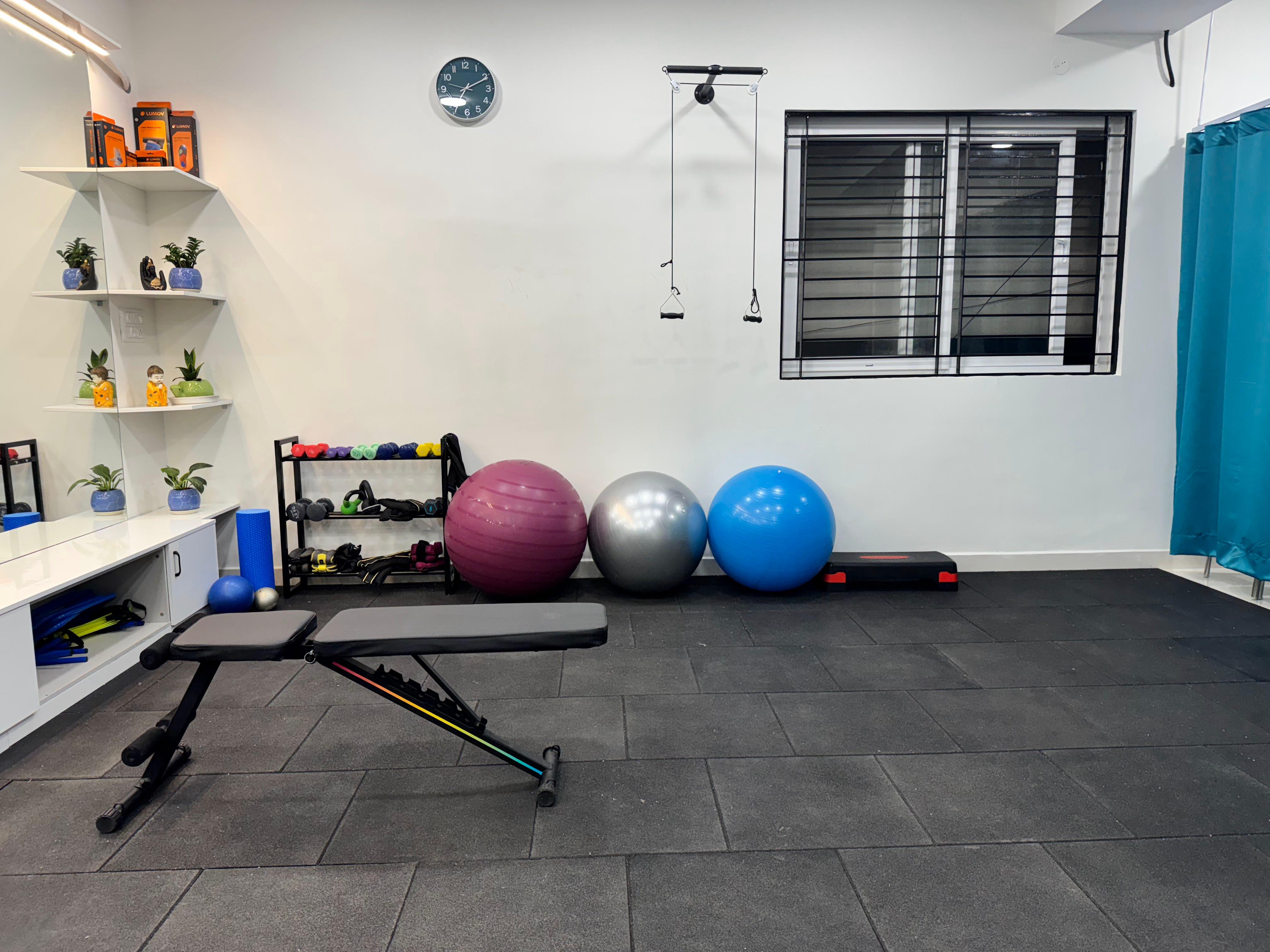 ReBalance Physiotherapy Clinic interior Whitefield Bangalore